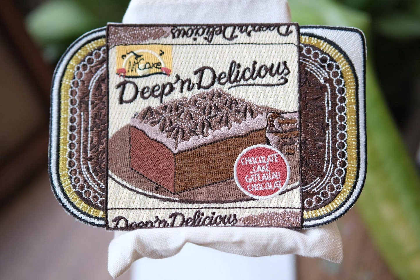 M’Cake “Deep ‘N Delicious” Chocolate Cake Patch