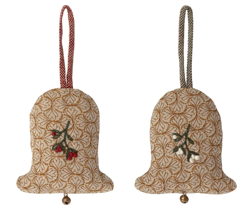 Large Bell Ornament (Set of 2)