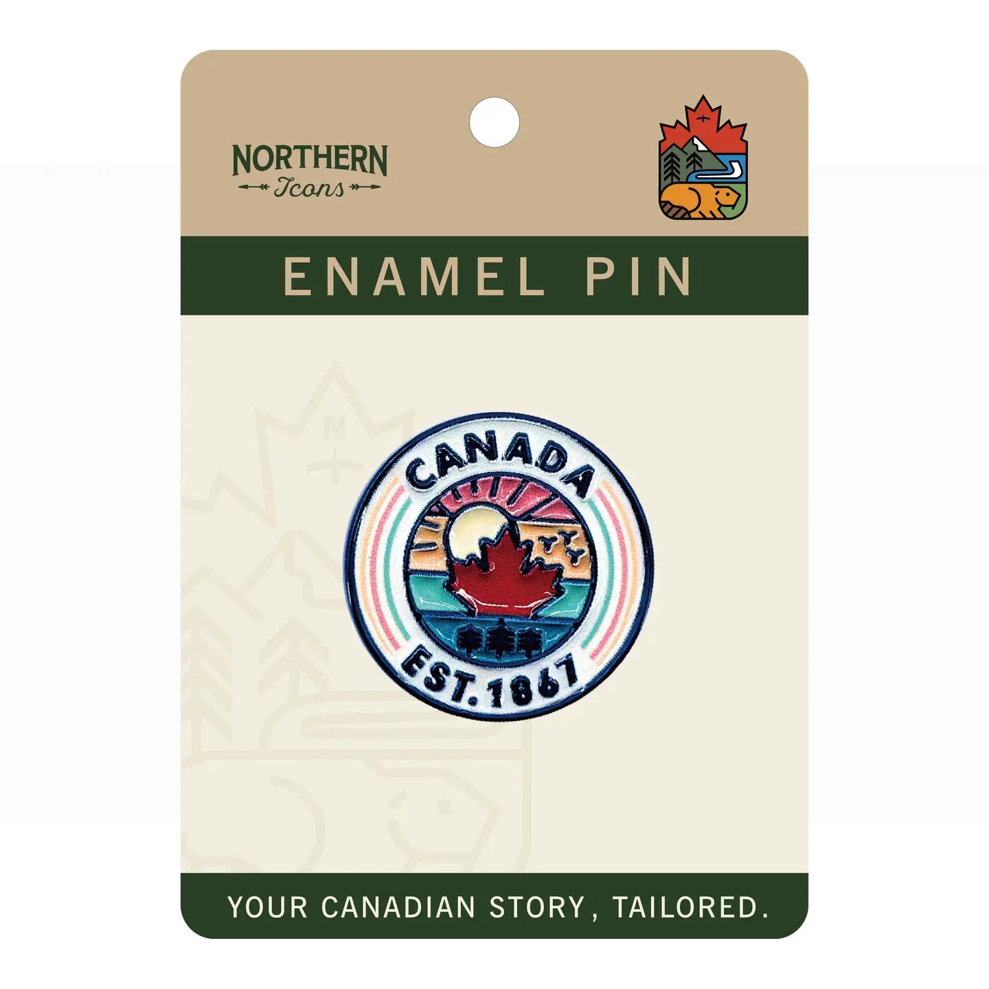 Oh Canada! Sunshine Maple Enamel Pin