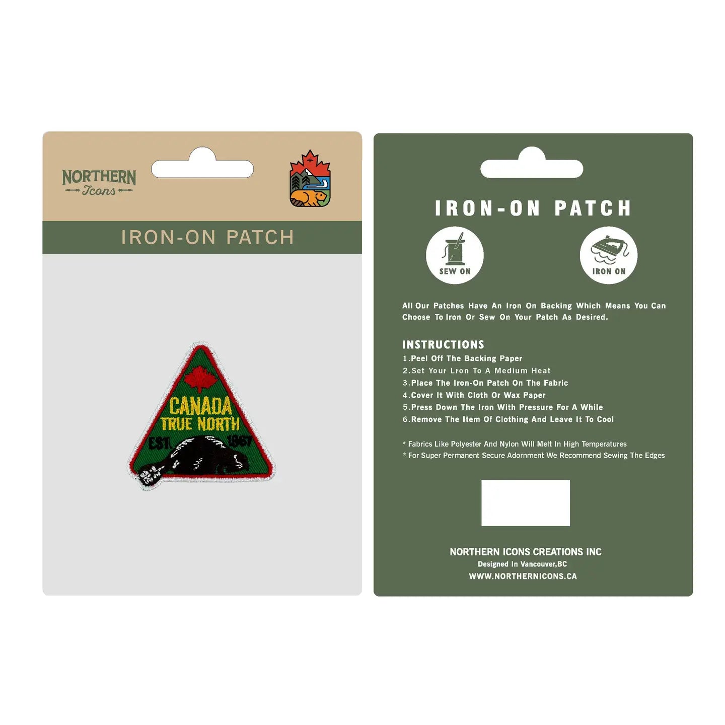 Beaver Triangle Patch