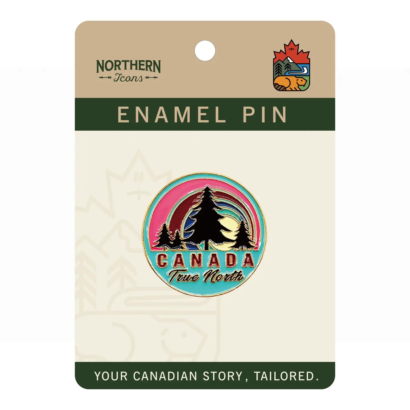 True North Vibes Enamel Pin