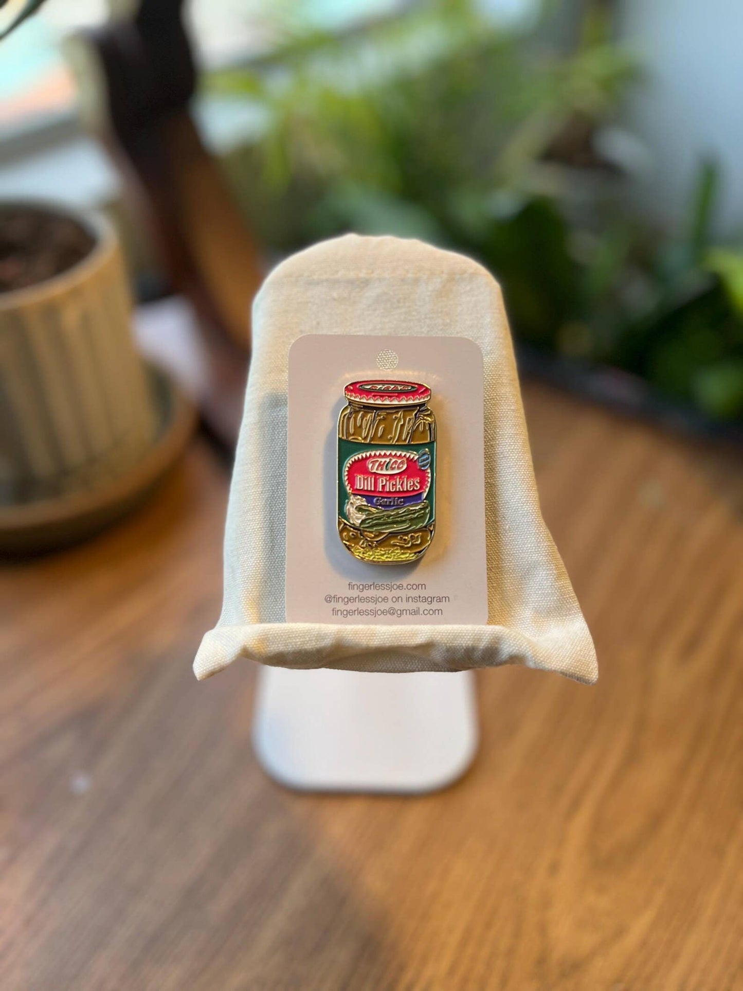 2” Rick’s Thicc Dill Pickles Pin