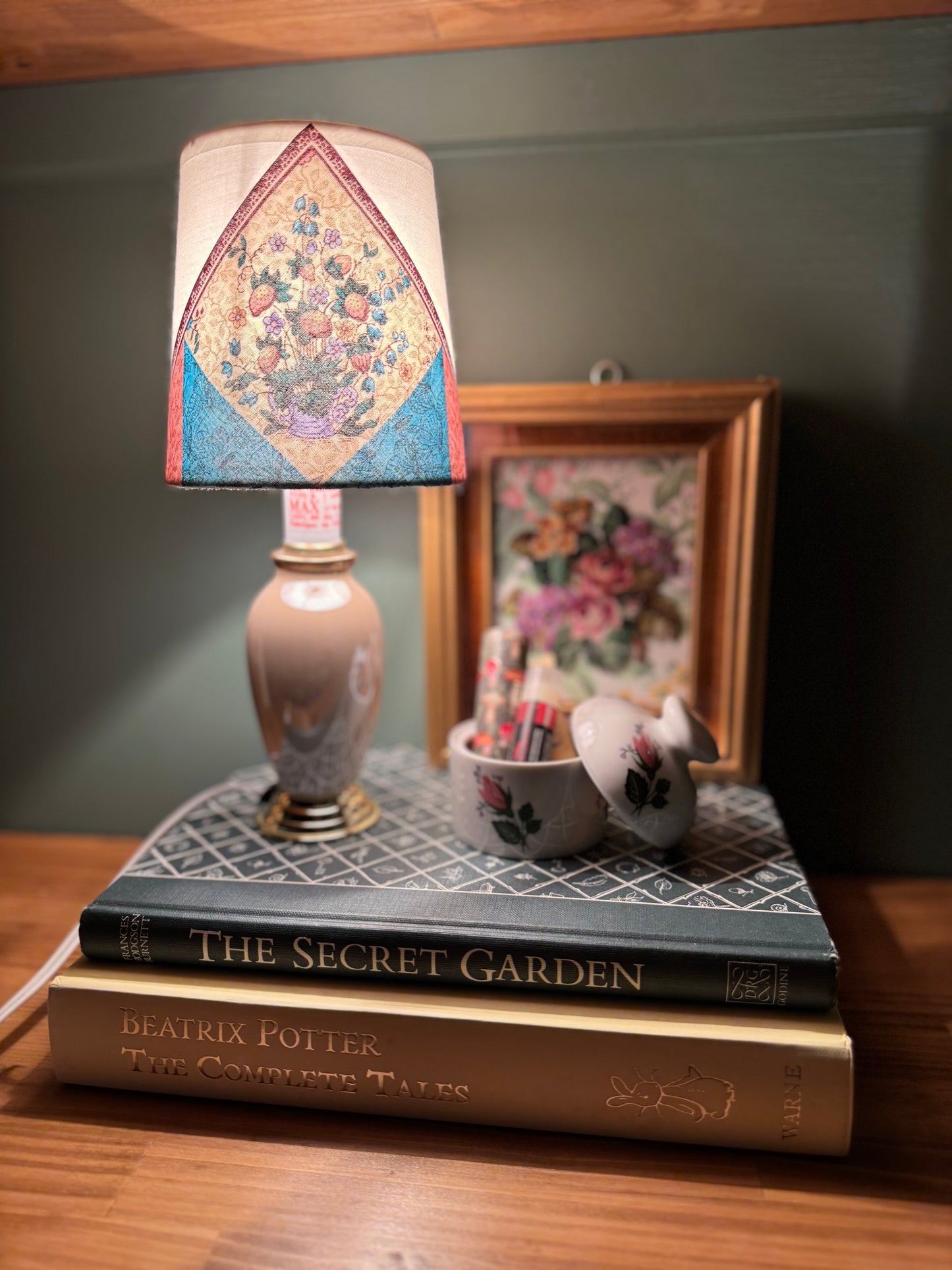 Patchwork Quilt Mini Lamp