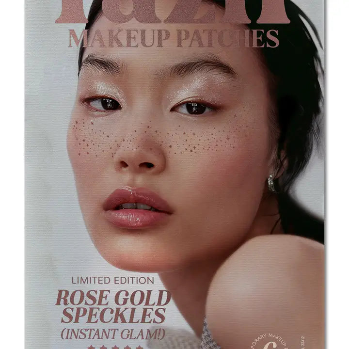 Rose Gold Speckles Make Up Patches