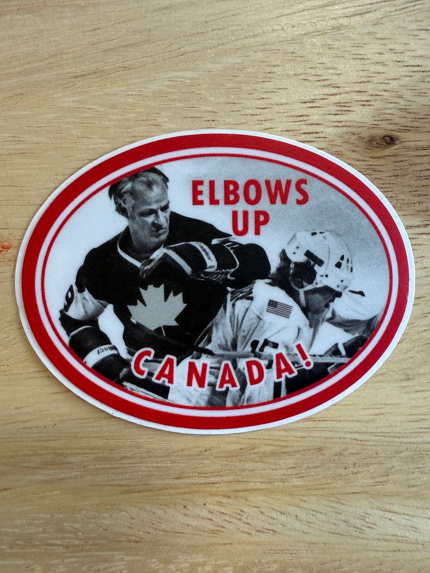 Elbows Up Sticker