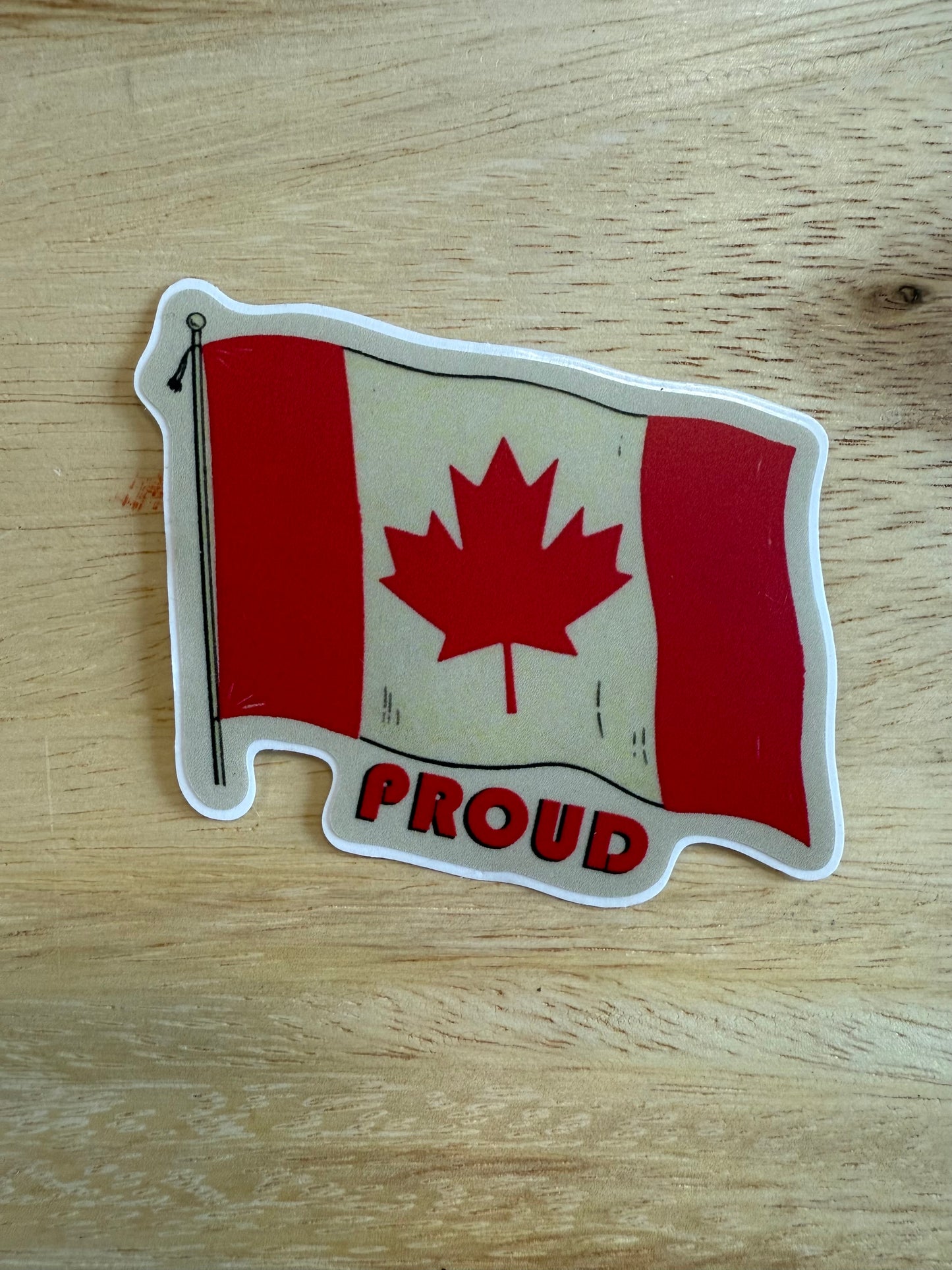 Canada Proud Sticker