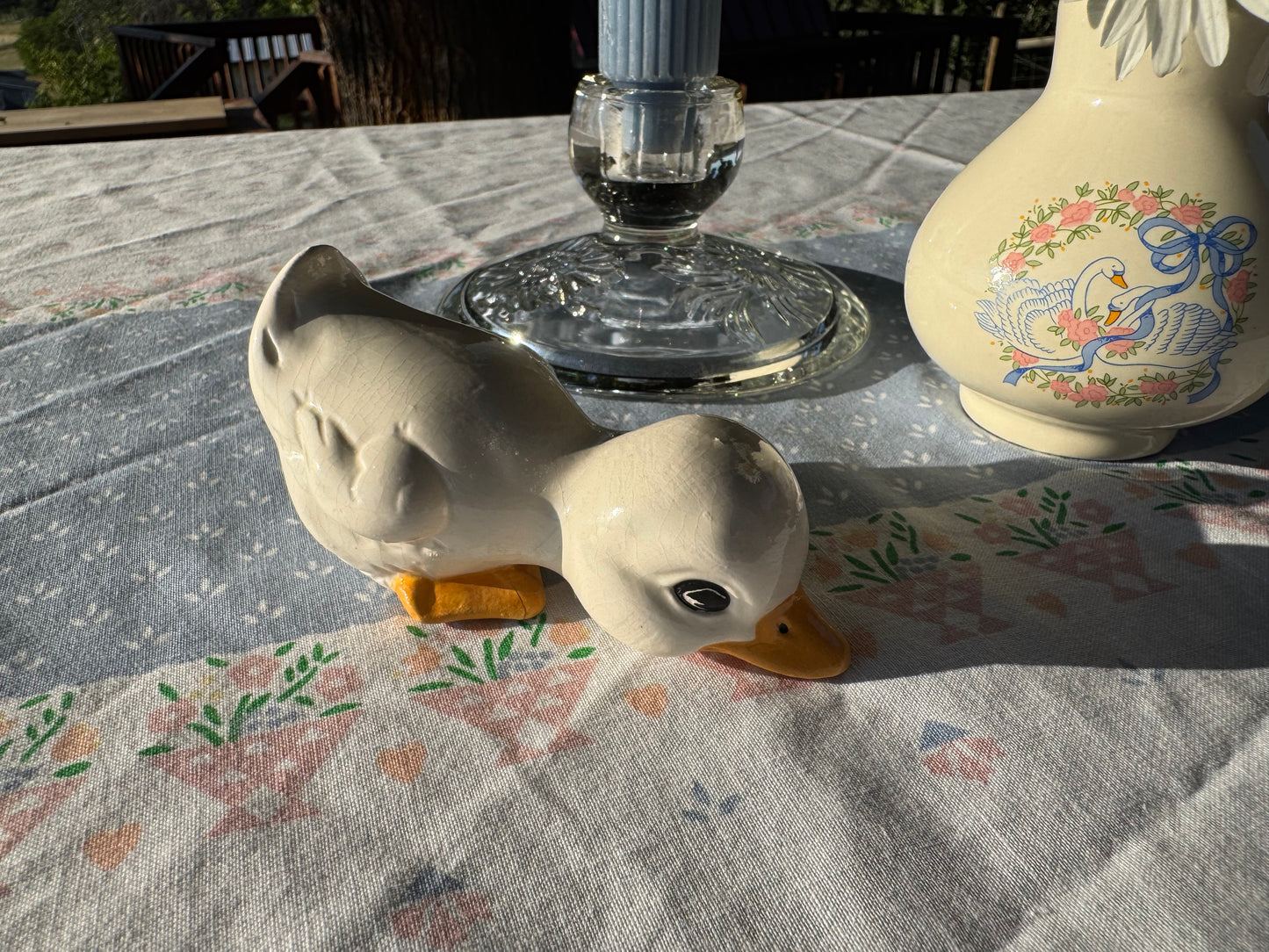 Cutesy Little Ceramic Goose