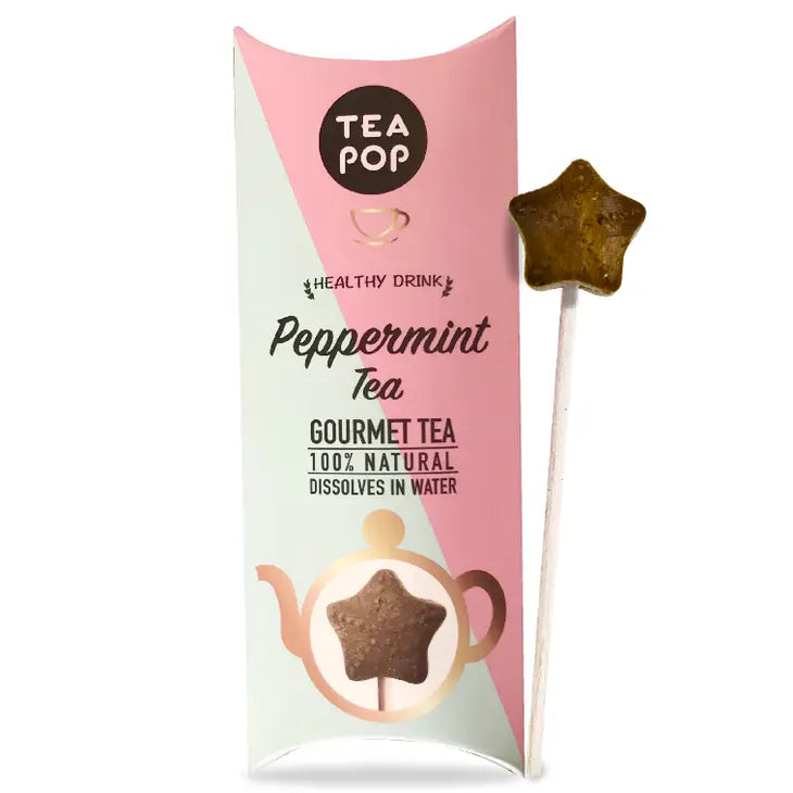 Peppermint Gourmet Tea On A Stick