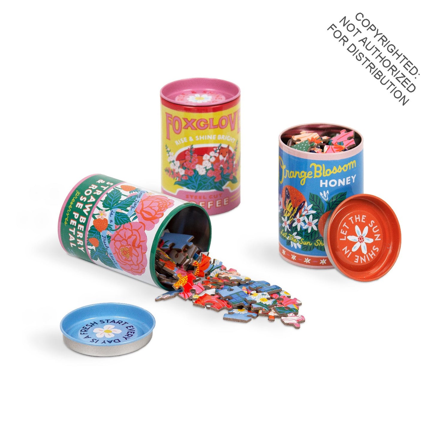 Ever Upward Set of 3 Puzzles in Tins