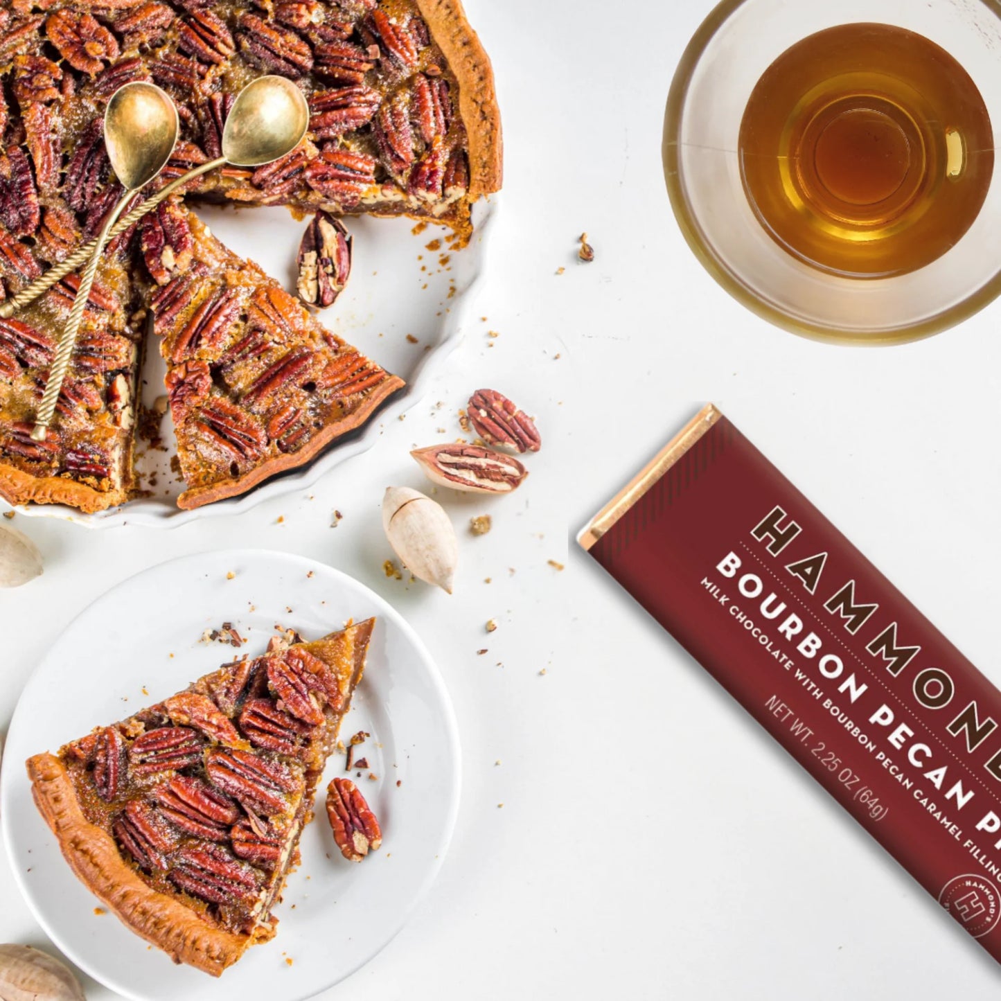 HAMMOND'S Bourban Pecan Pie Milk Chocolate Bar