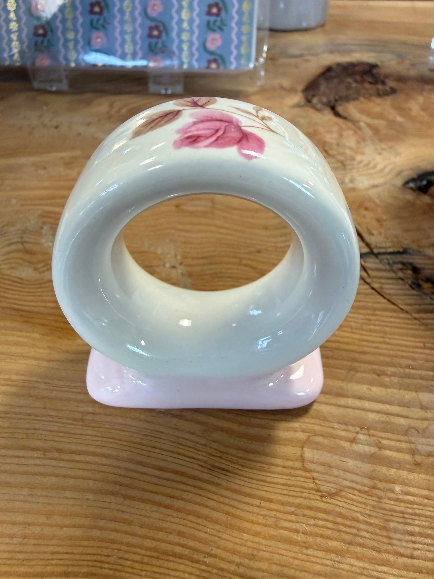 Rose Napkin Rings-Set of 6