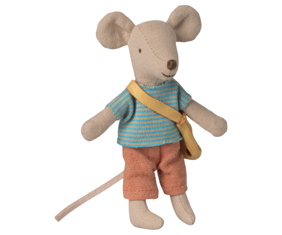 Little Brother Mouse w/Bag