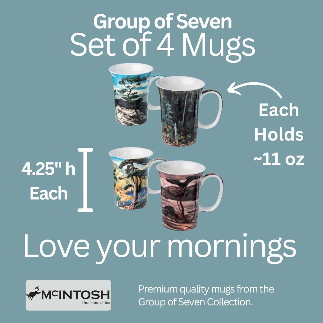 Lawren S Harris Mugs - Set of 4