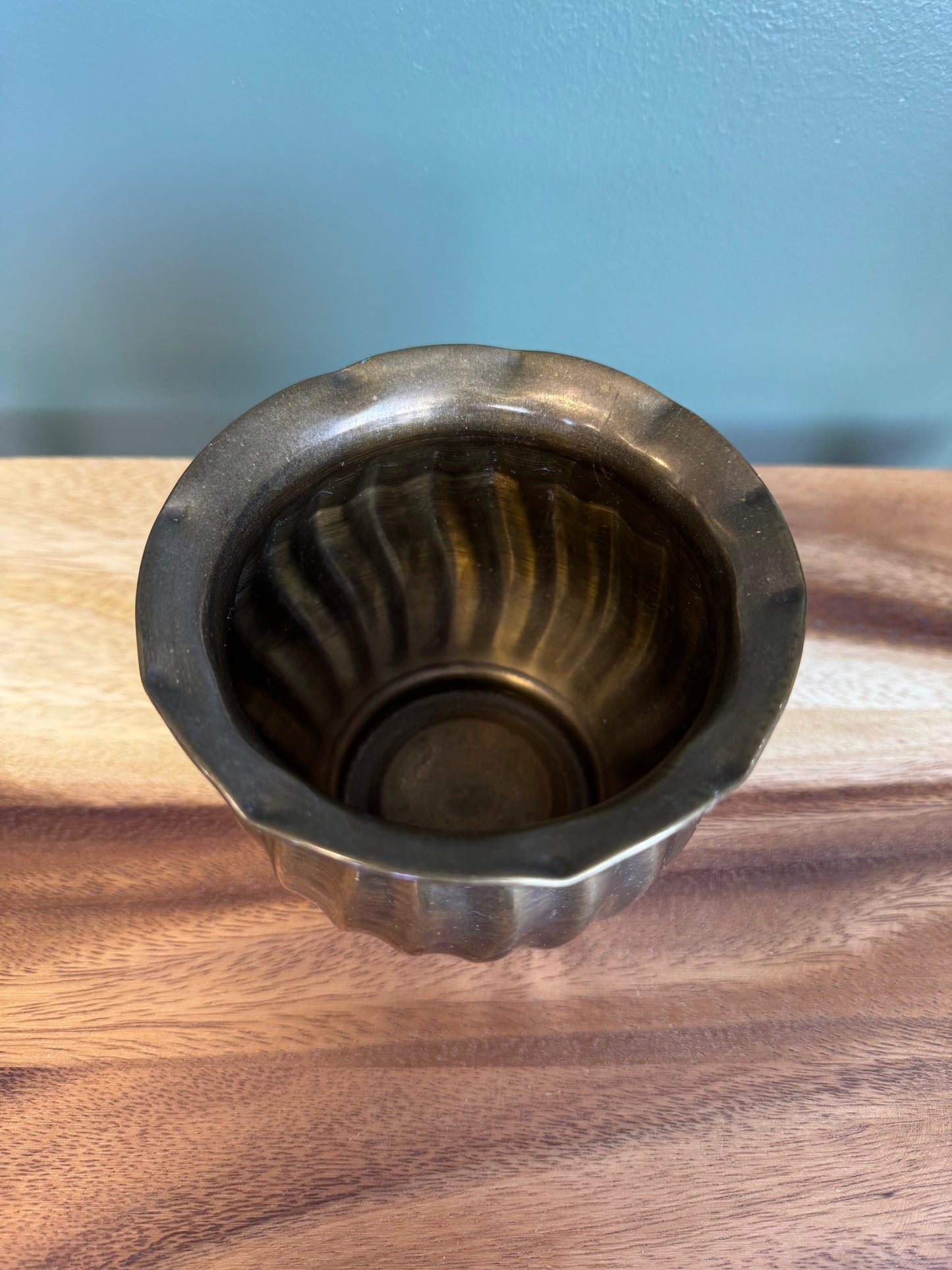 Pre-Loved Solid Brass Small Planter