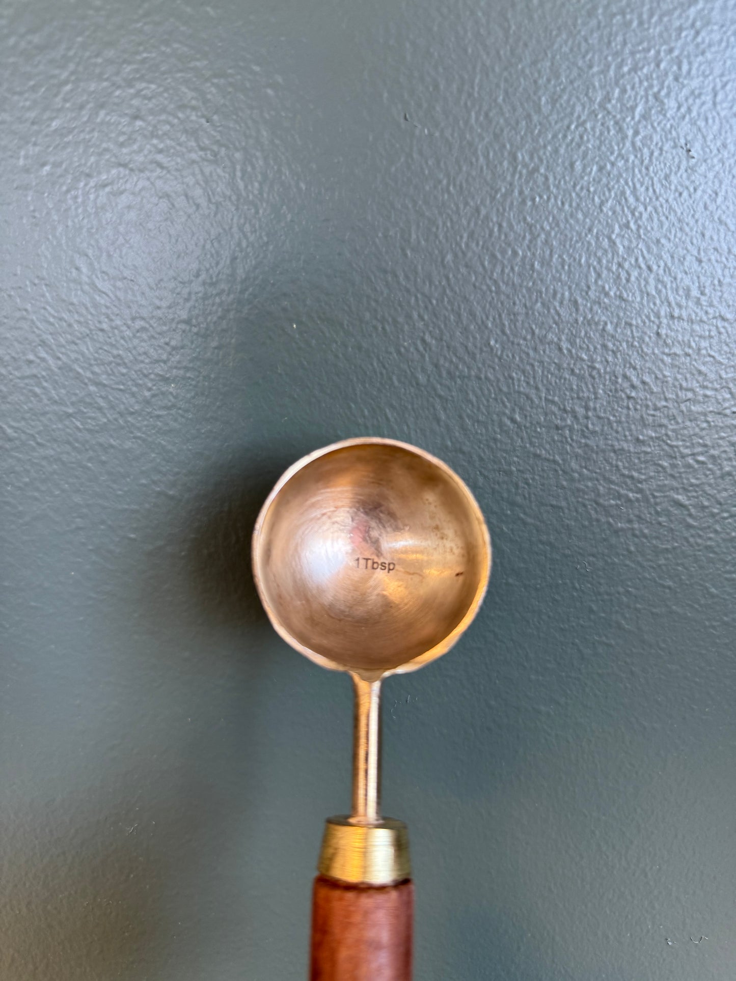 Pre-Loved Wood and Metal Measuring Spoons