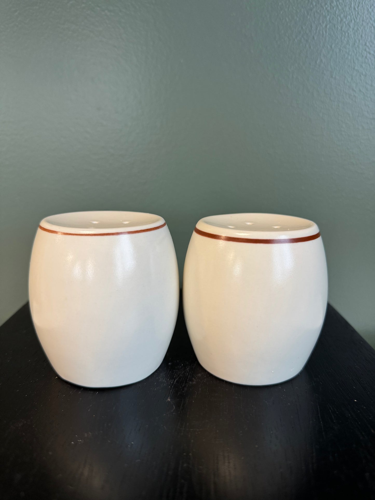 Pre-Loved Blue Flower Salt & Pepper Shakers