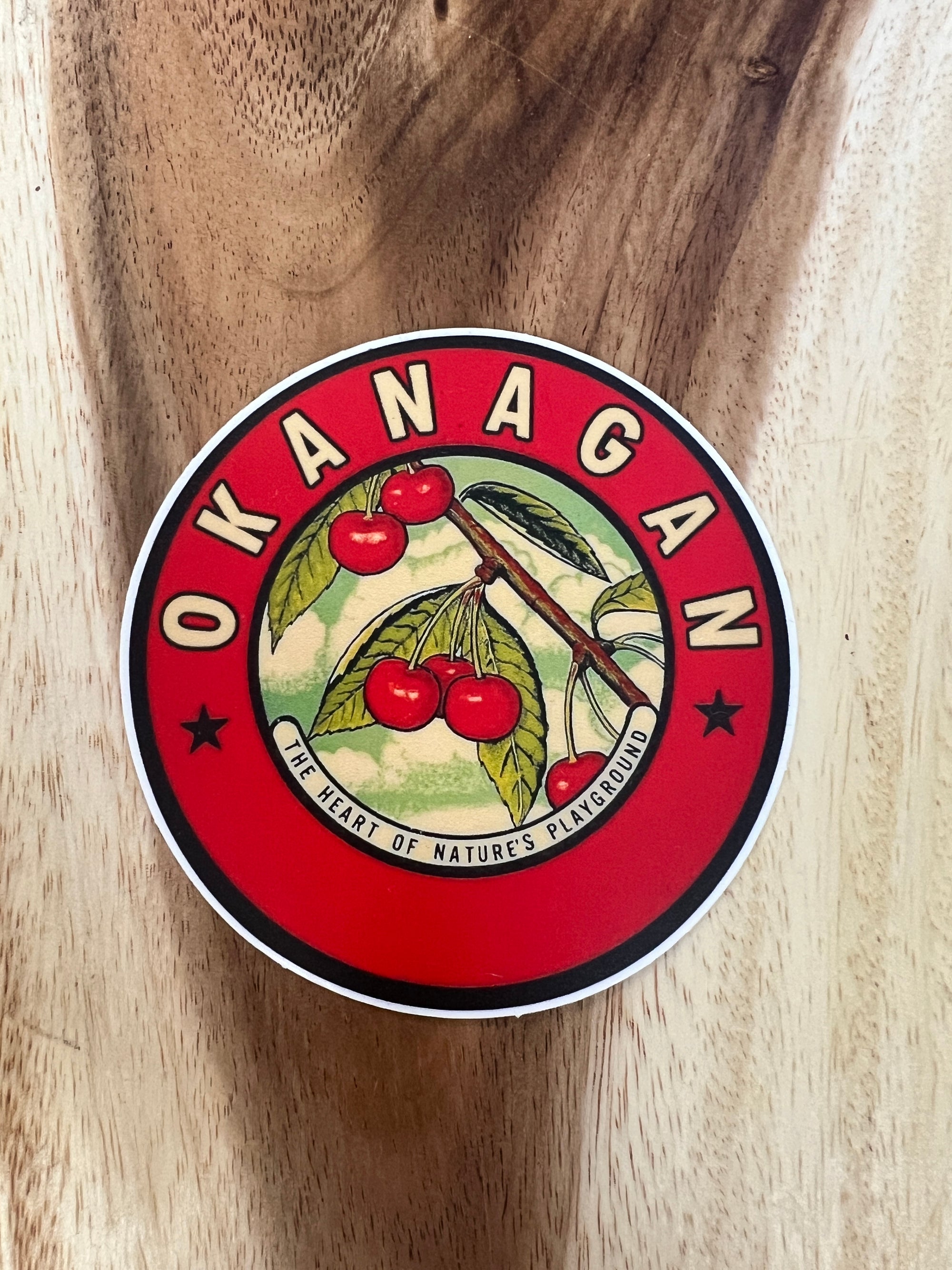 Okanagan Cherry Sticker