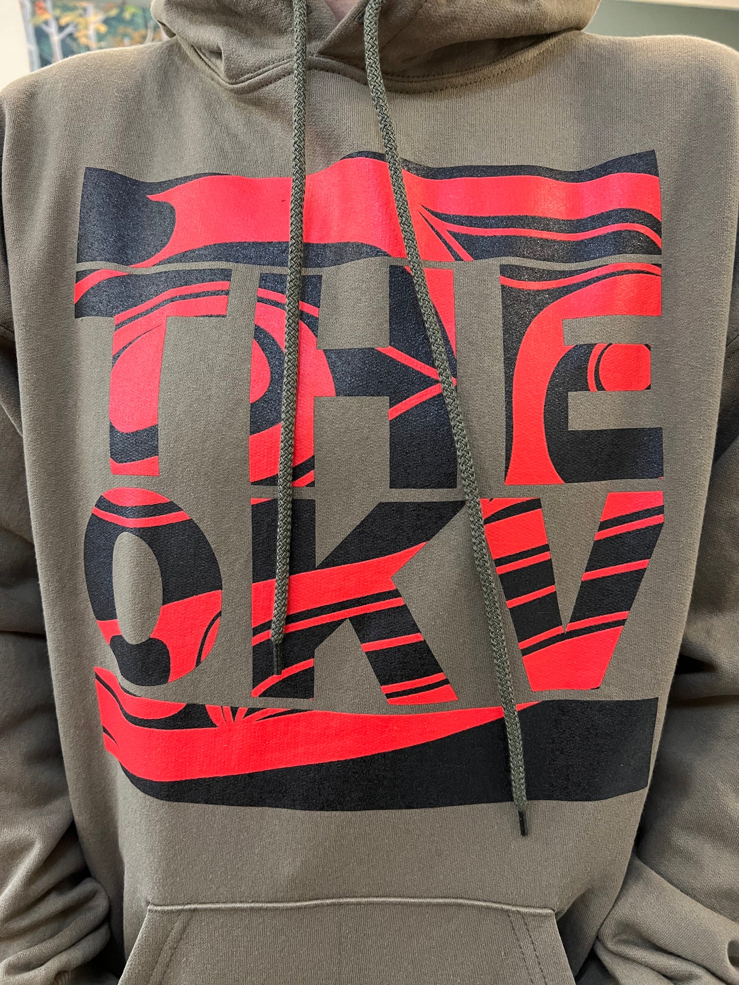 THEOKV-Olive Hoodie