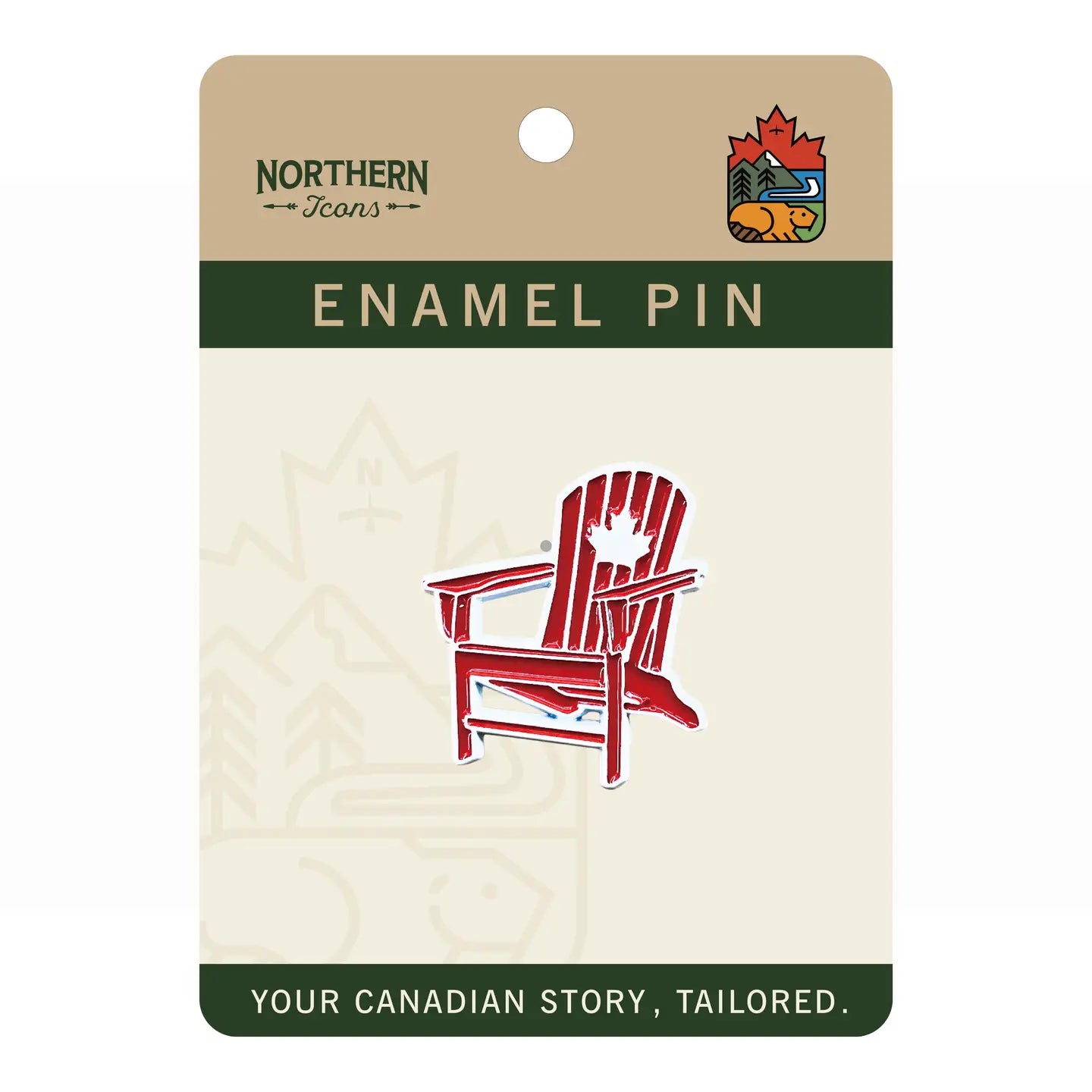 Adirondack Enamel Pin