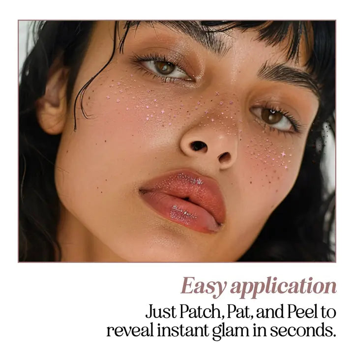 Rose Gold Speckles Make Up Patches