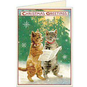 Christmas Cats 4 Greeting Card