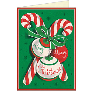 Candy Canes Greeting Card