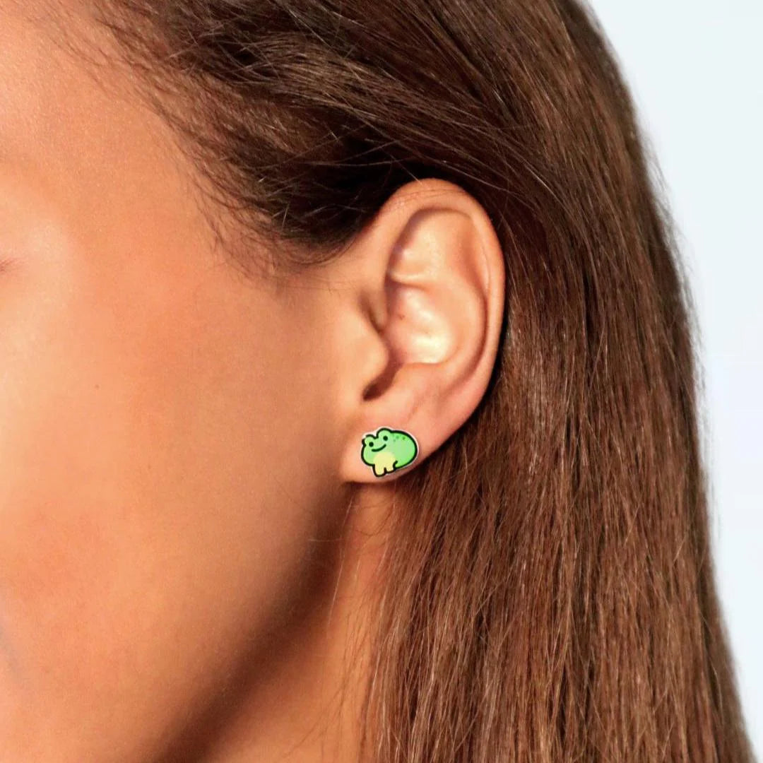 Frog Stud Earrings