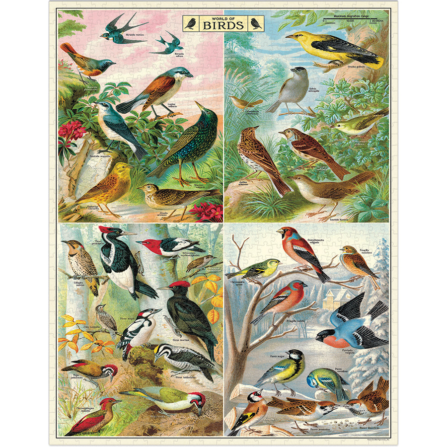 World of Birds 1000 Piece Puzzle