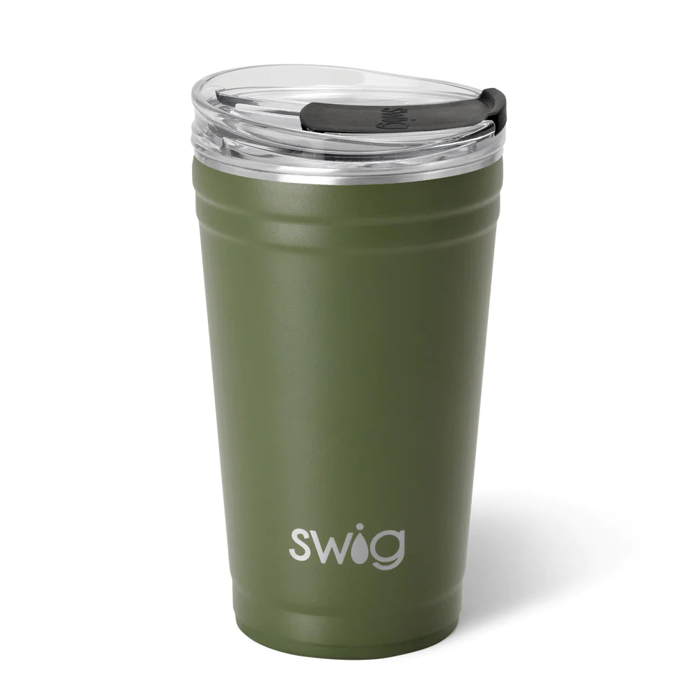 SWIG Party Cup 24oz - Olive