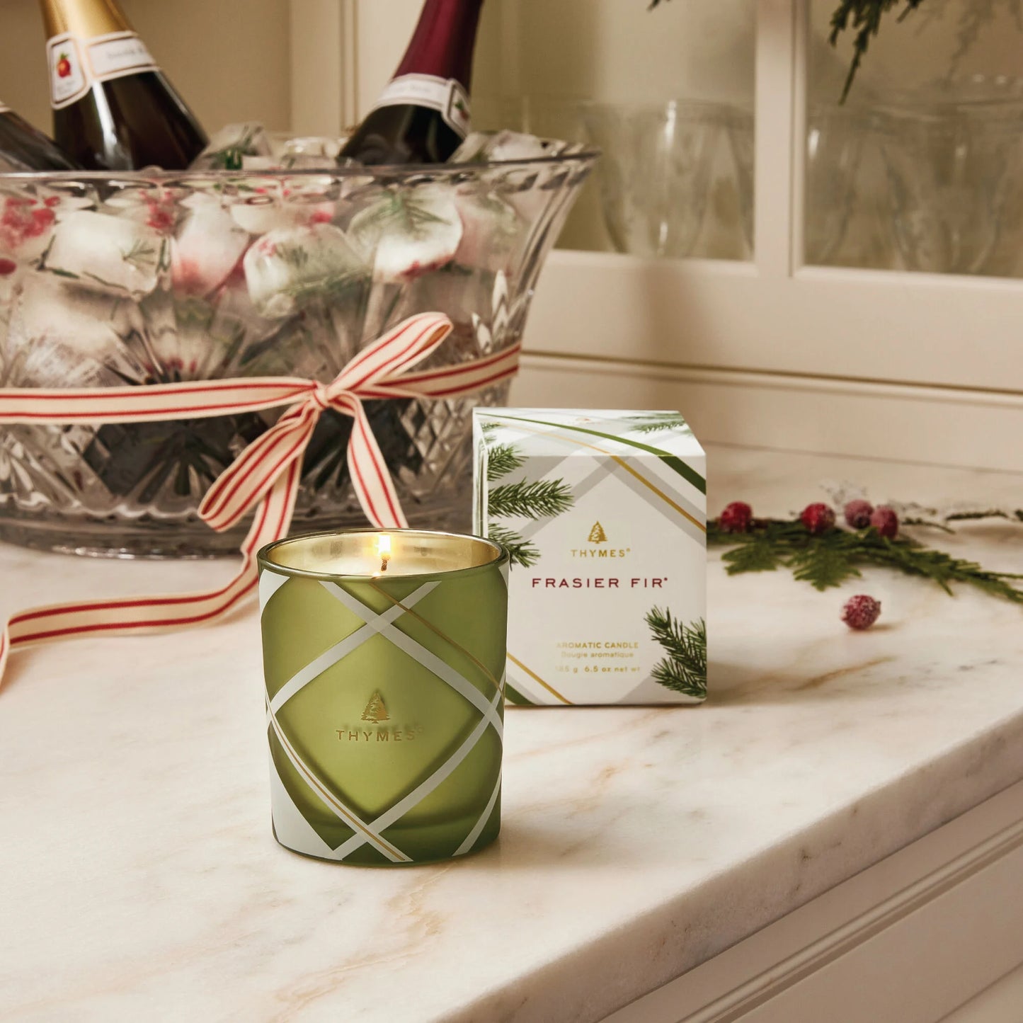 Frasier Fir Plaid 6.5oz Candle