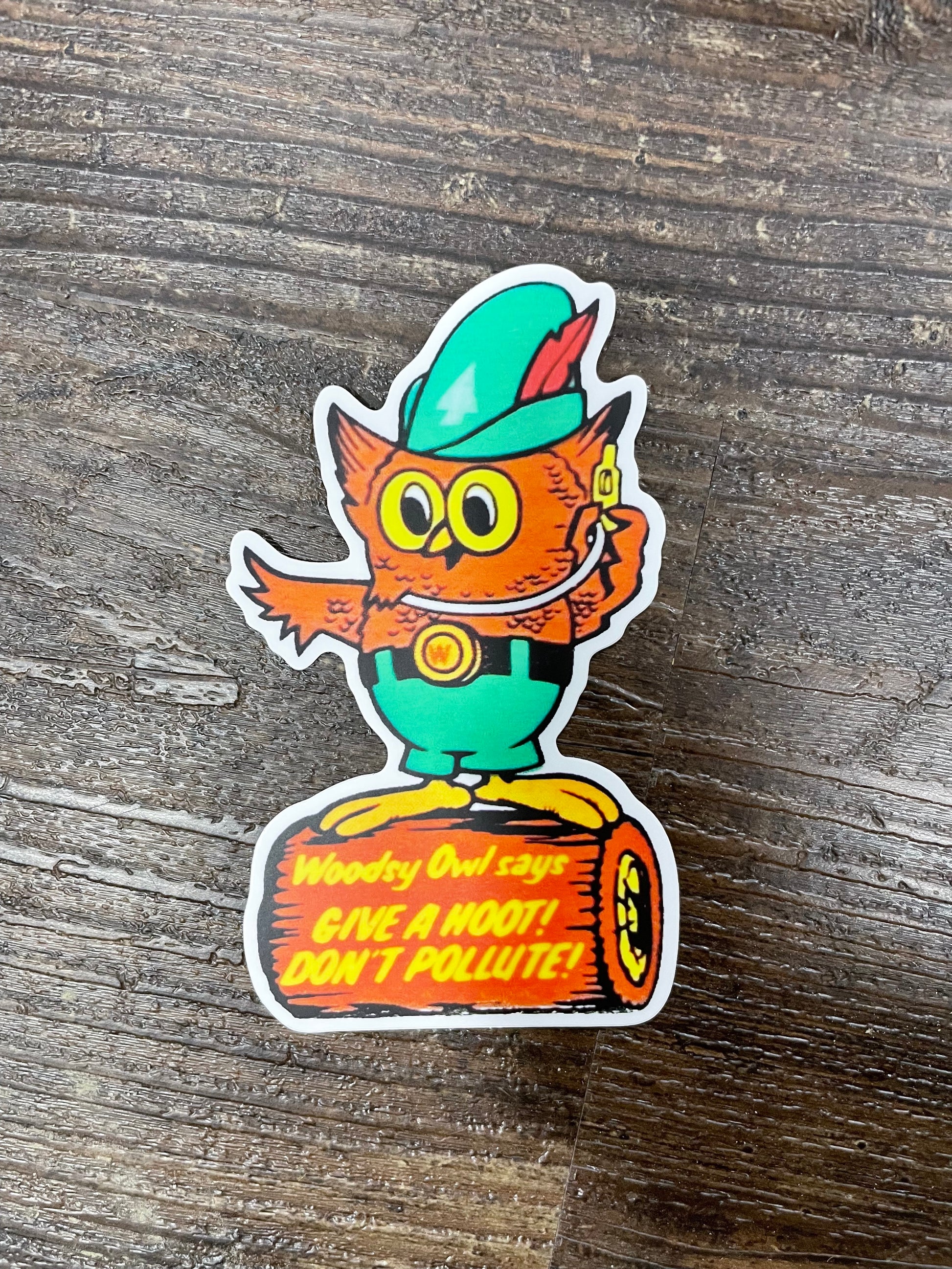 Give a Hoot, Don't Pollute - Birch Hill Studio