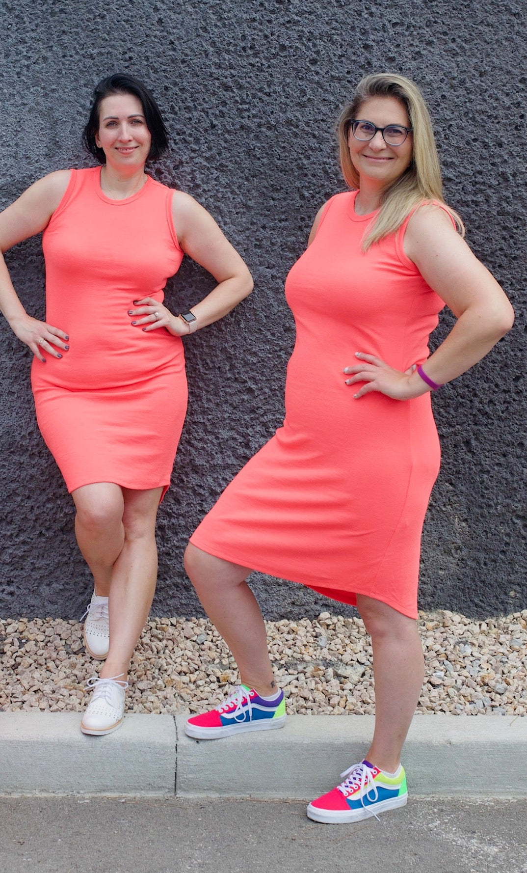 pink dress