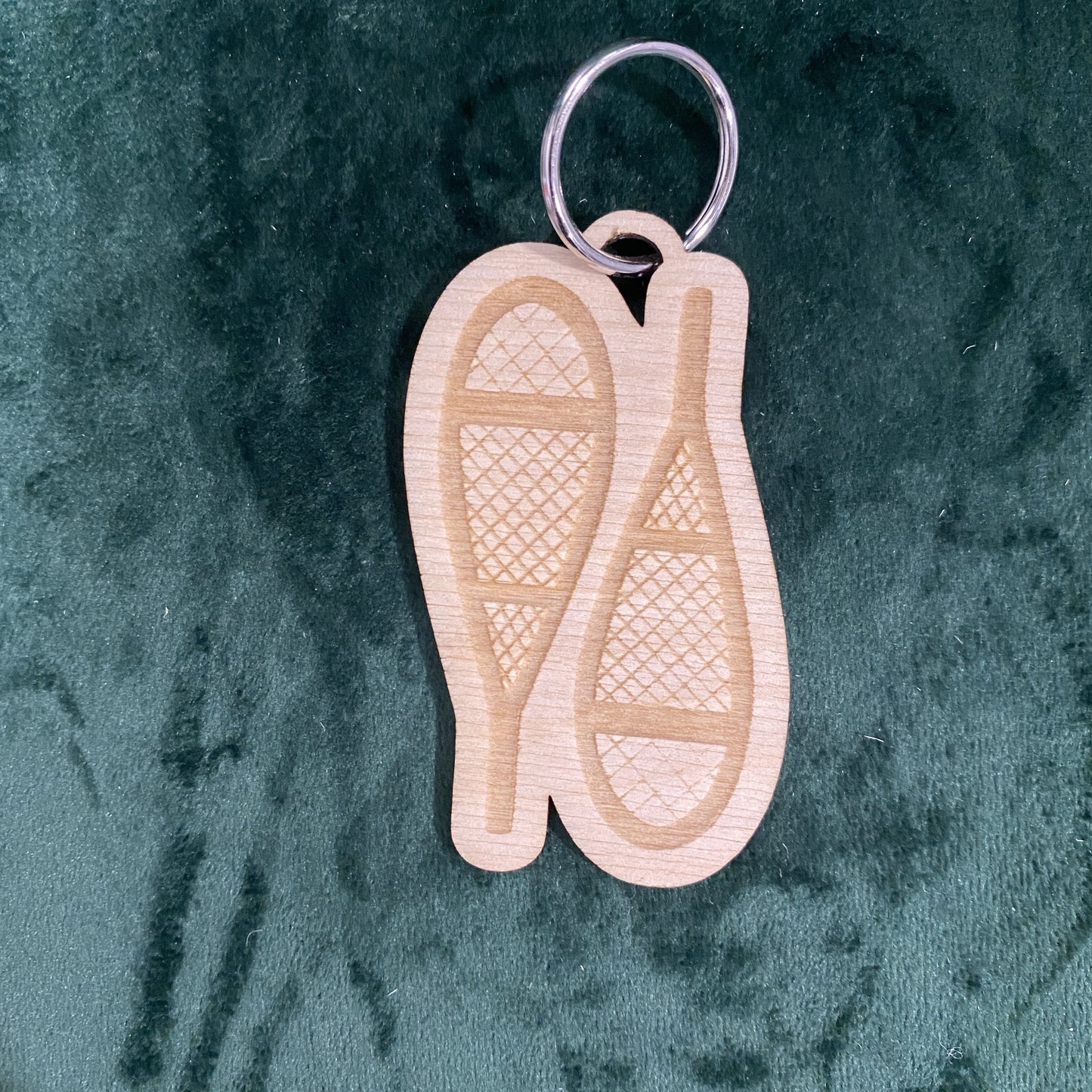 Laser cut design Outdoor Keychains - Four styles to choose from - Birch Hill Studio