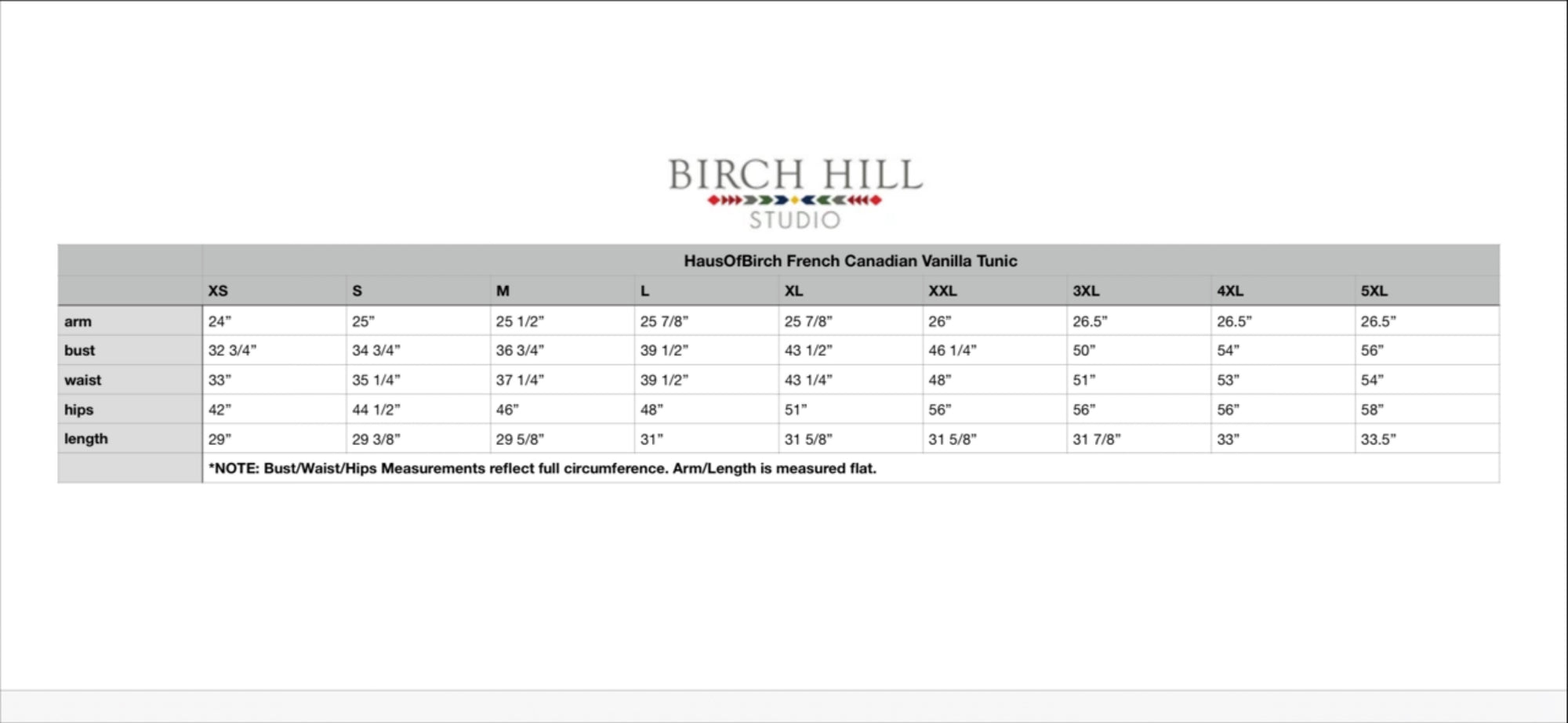HausOfBirch - French Canadian Vanilla Tunic Fleece - Birch Hill Studio