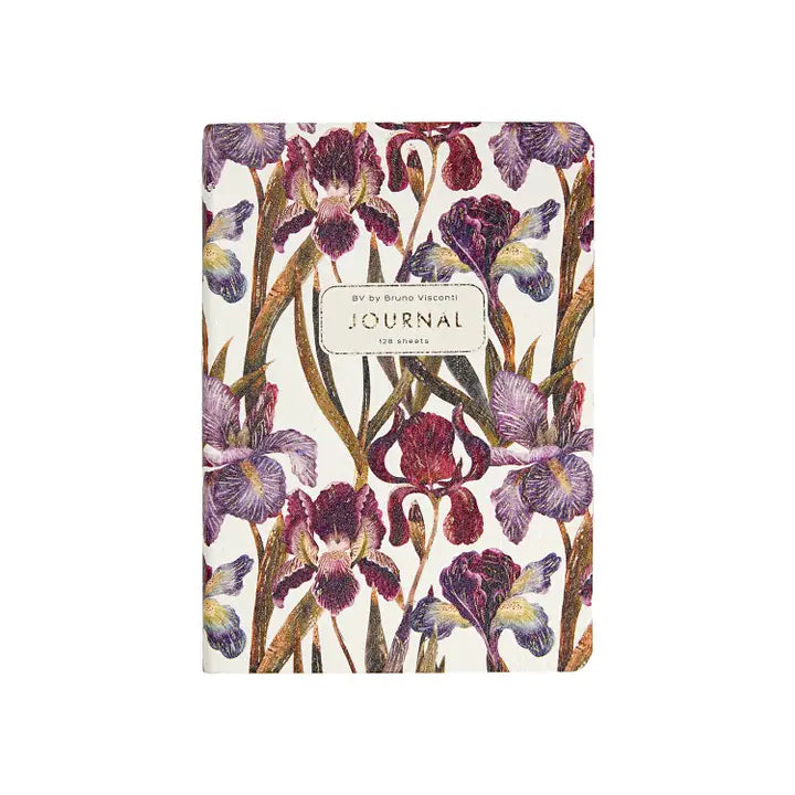 Vegan Leather Daily Planner - Irises