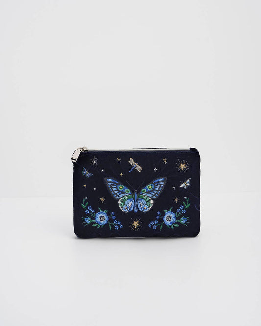 Butterfly Pouch in Velvet