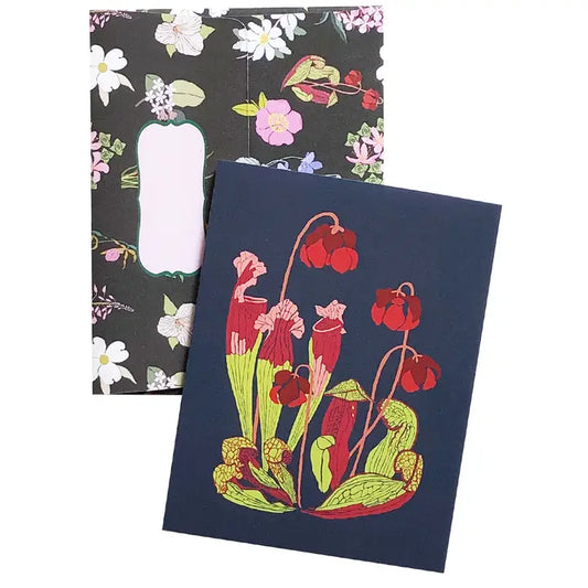 Newfoundland & Labrador Pitcher Plant Greeting Card