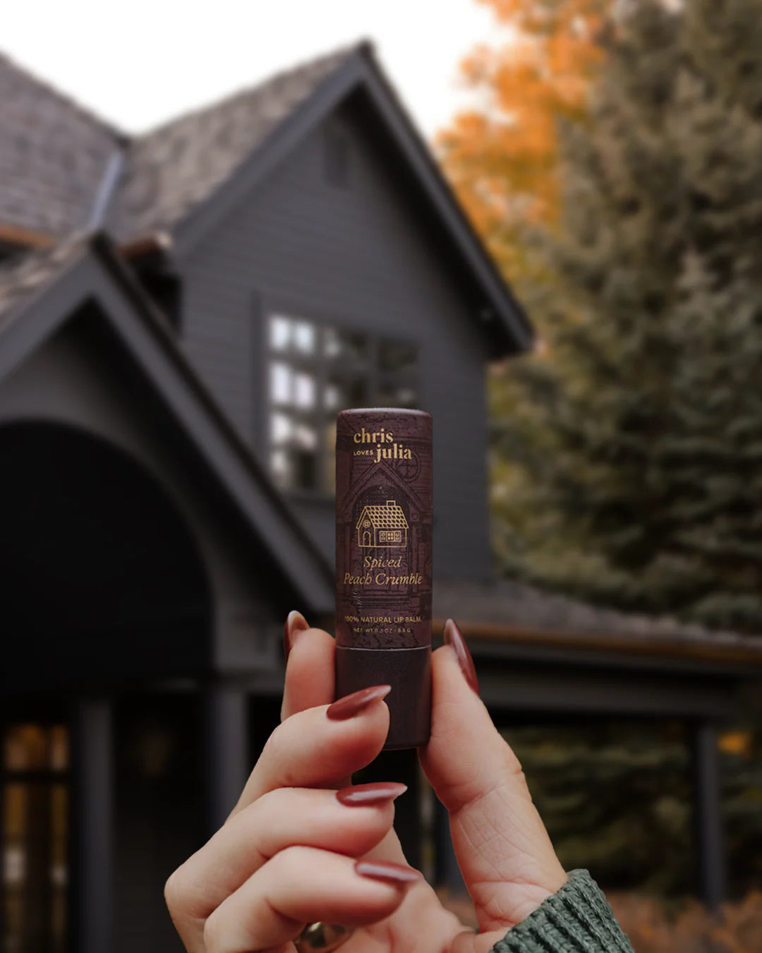 Spiced Peach Crumble Lip Balm