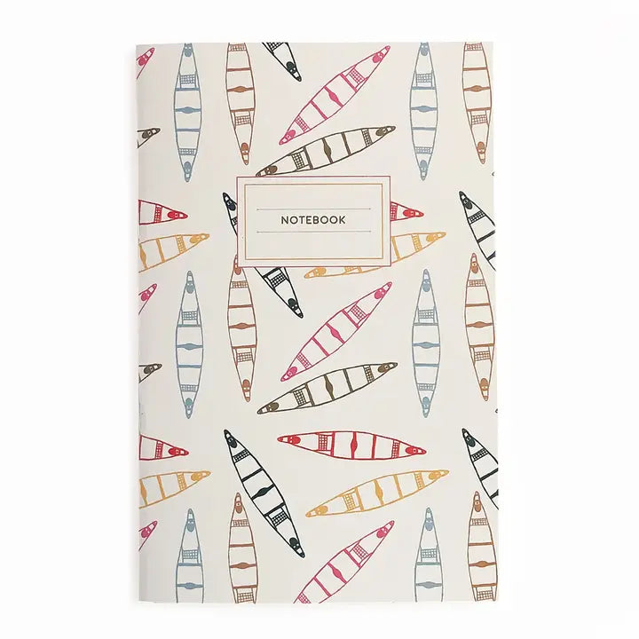 Canoe & Paddle Notebook-Set of 2