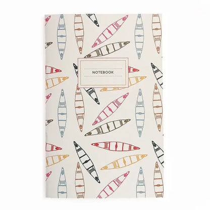 Canoe & Paddle Notebook-Set of 2