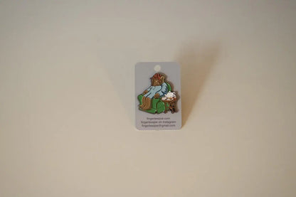 Sleepytime Tea Bear Enamel Pin