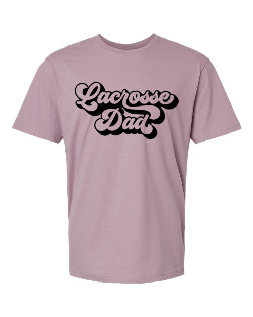 Retro Lacrosse Dad T-shirt