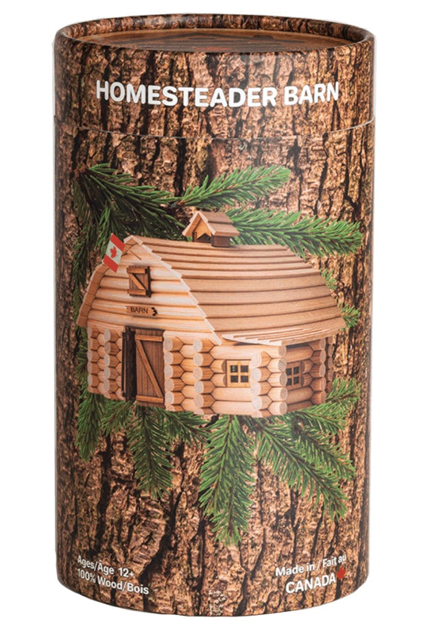 Log Homesteader Barn