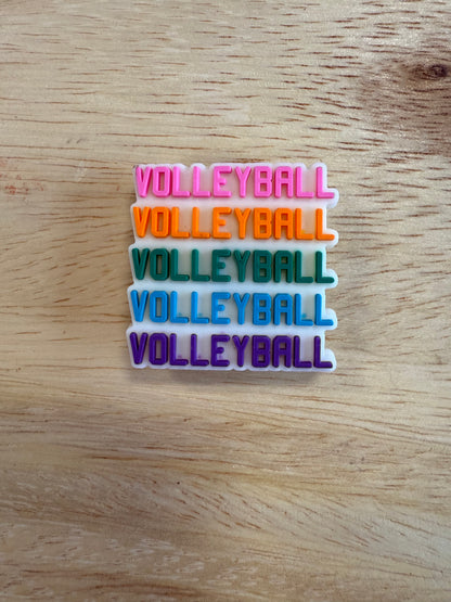 Clog Charms-Volleyball