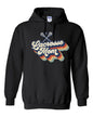 Retro Lacrosse Mom Hoodie