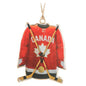 Hockey Jersey Ornament - Red