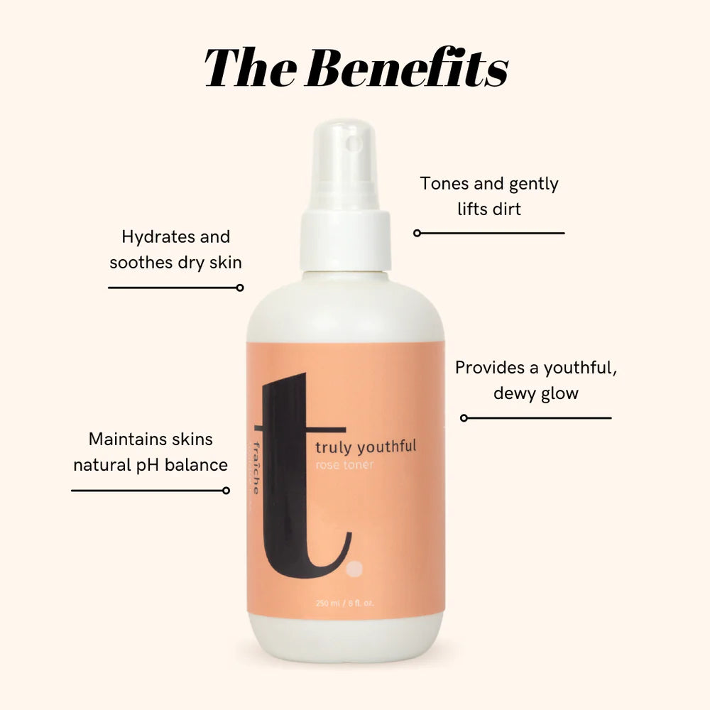 Truly Youthful Rose Toner 8 oz.