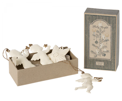 Holy Night - Metal Ornament Set