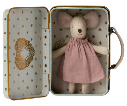 Angel Mouse in Suitcase-Little Sister