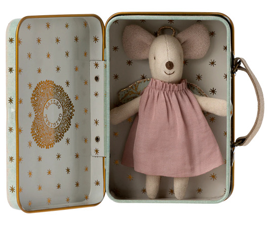 Angel Mouse in Suitcase-Little Sister